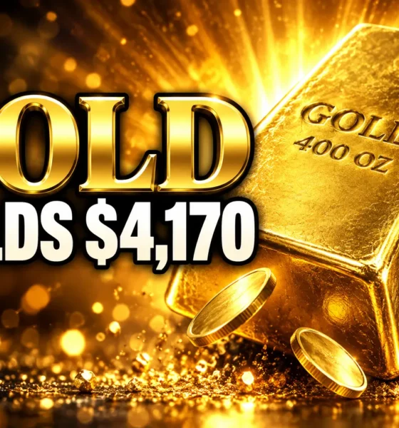 gold holds near 4170 after Warsh IMF remarks