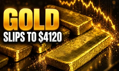 gold slips to 4120 France dollar rally