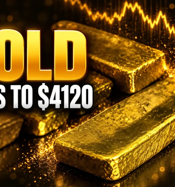 gold slips to 4120 France dollar rally