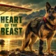 Heart of the Beast rescue dog Uber above Brad Pitt