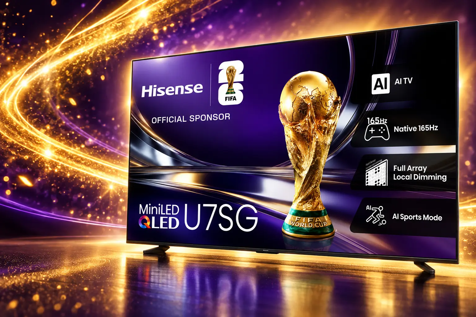 Hisense 75-inch U7SG half off Prime Day