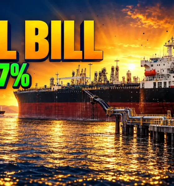 India crude oil import bill September 2026 surge