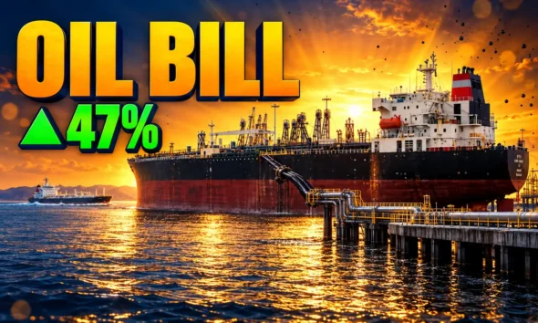 India crude oil import bill September 2026 surge