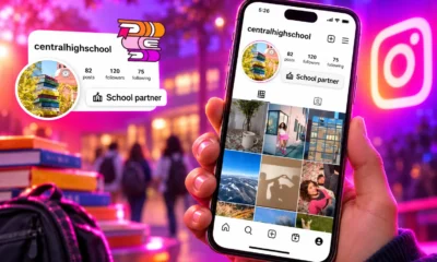 Instagram School Partnership after-hours student Stories Notes