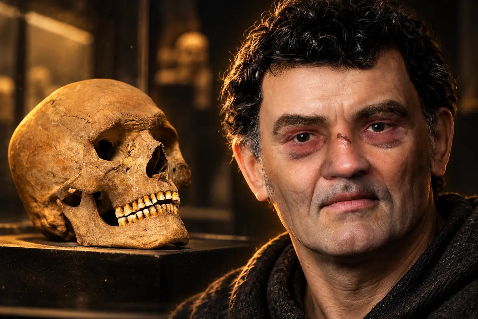 Inveresk Roman man facial reconstruction National Museum Scotland