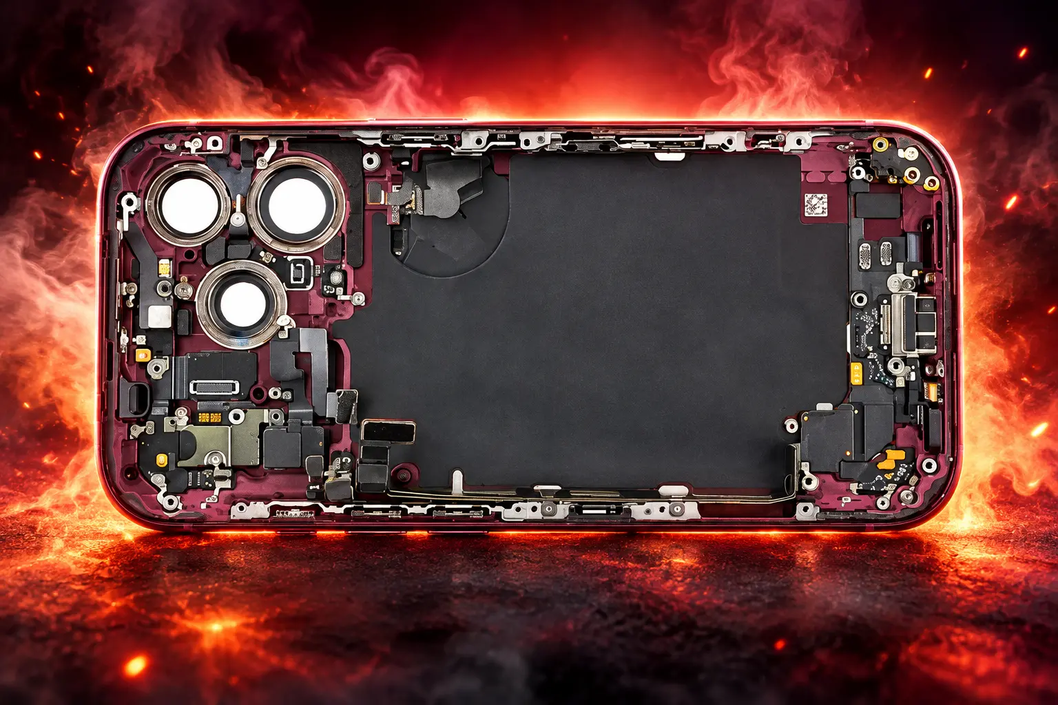 iPhone 18 Pro cooler screen repair iFixit