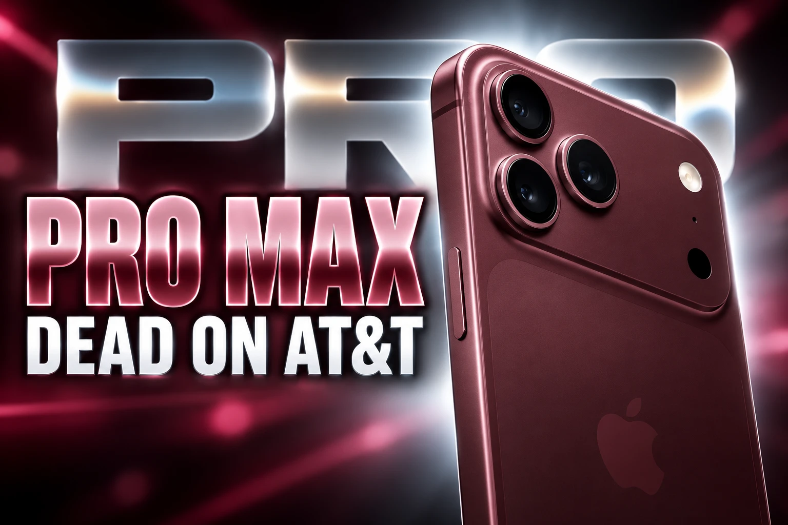 iPhone 18 Pro Max AT&T cellular hardware replacement