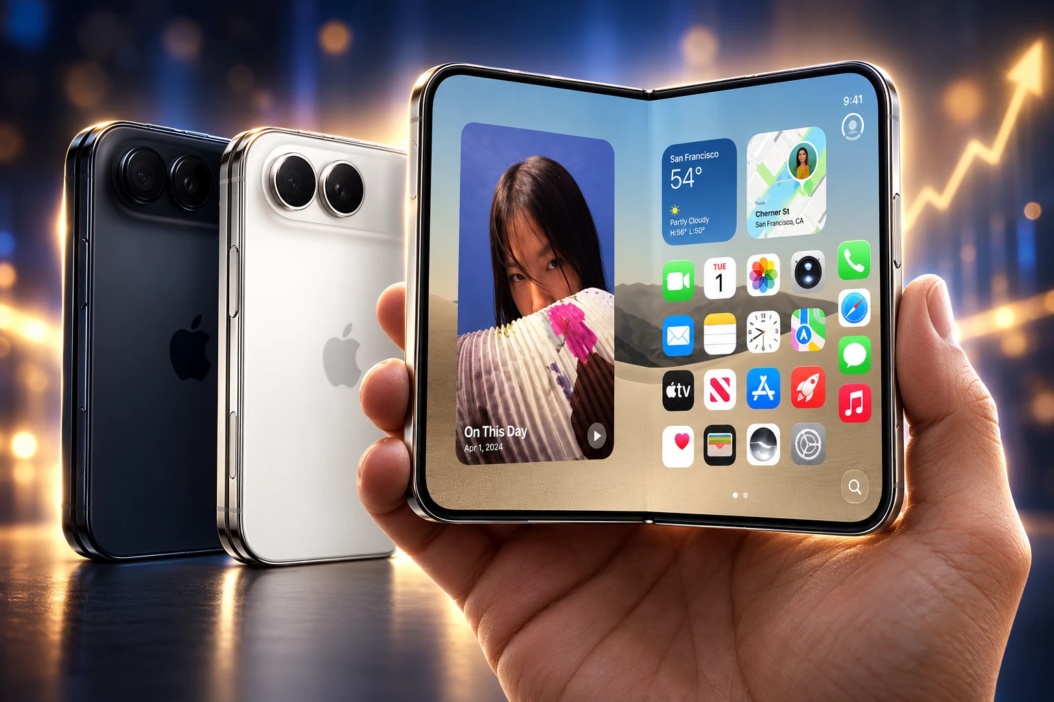 iPhone Duo six million 2026 foldable forecast