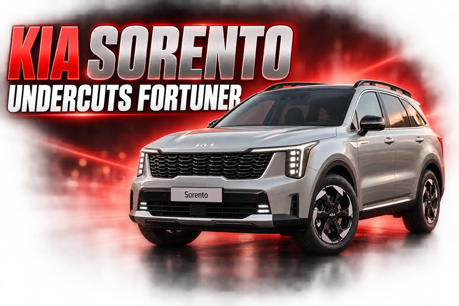Kia Sorento India hybrid AWD three row SUV