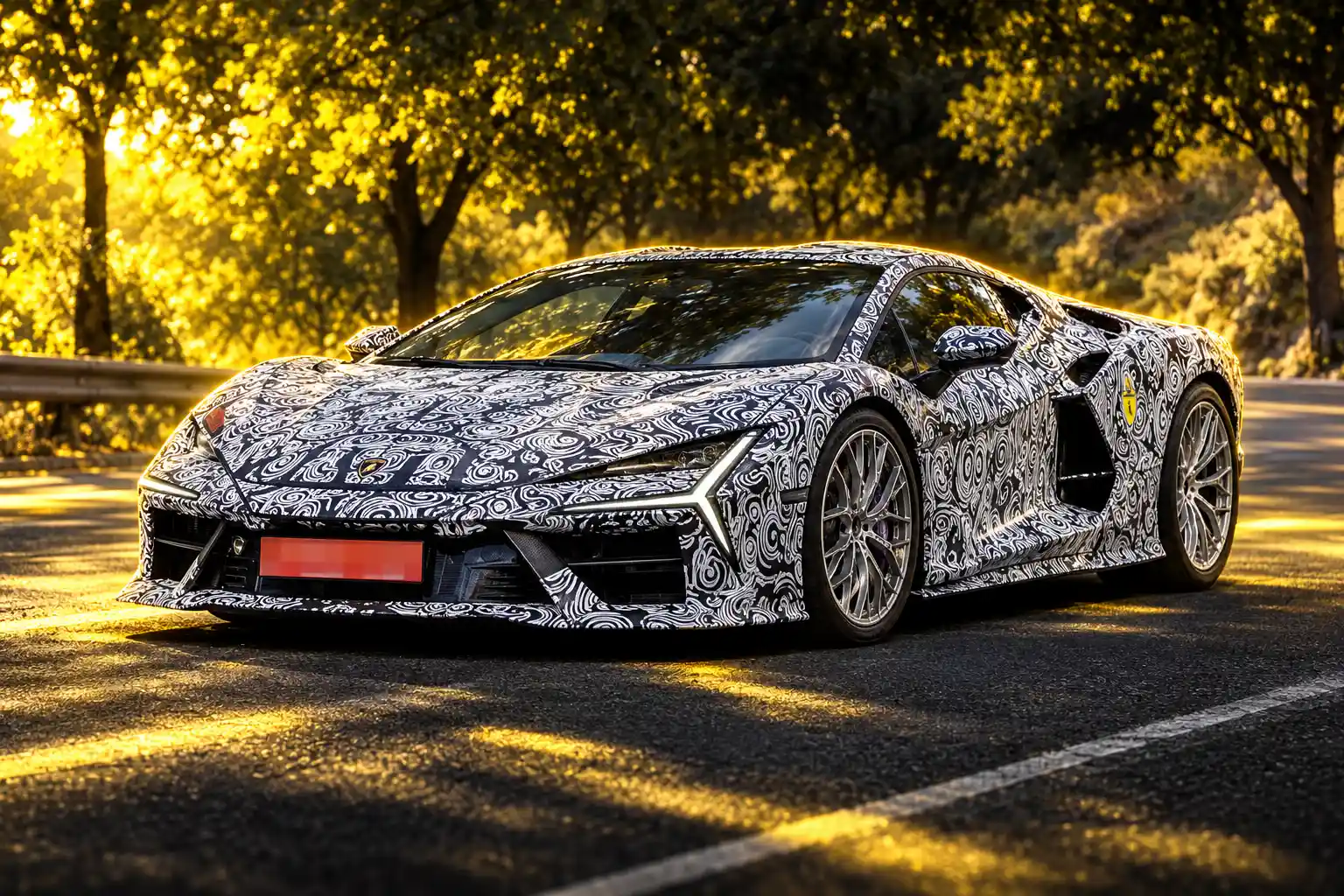 Lamborghini Revuelto facelift prototype road test