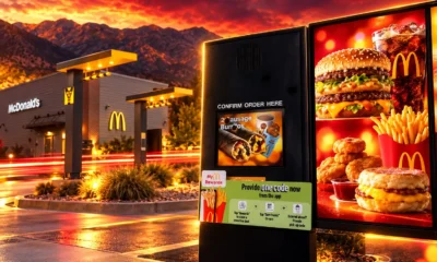 McDonald's drive-thru ad test at 450 restaurants