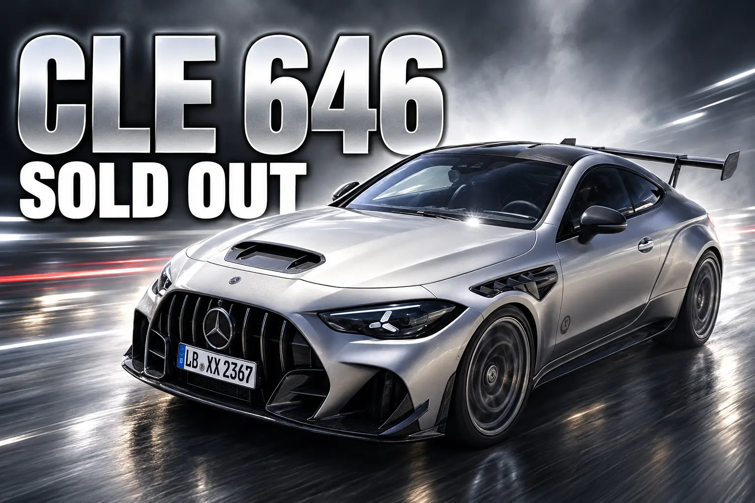 Mercedes-AMG CLE 646 Spezialanfertigung limited V8 coupe