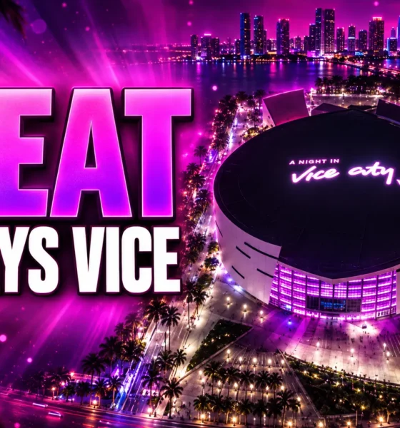 Miami Heat Vice City Bucks game November 18