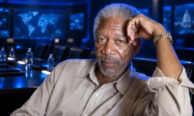 Morgan Freeman Lioness media speech on Paramount+