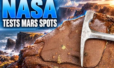 NASA scientists sample Stoer reduction spots in Scotland