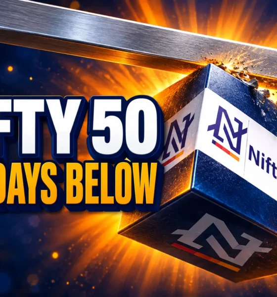 Nifty 50 160 sessions below 200-day average