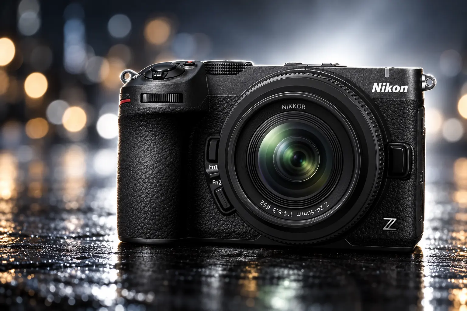 Nikon Z5IIC drops electronic viewfinder
