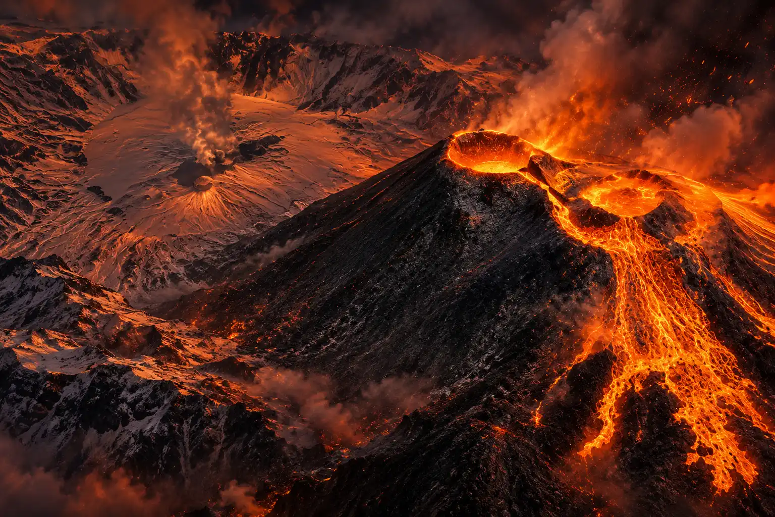 NISAR maps Krasheninnikov lava after 1550 silence