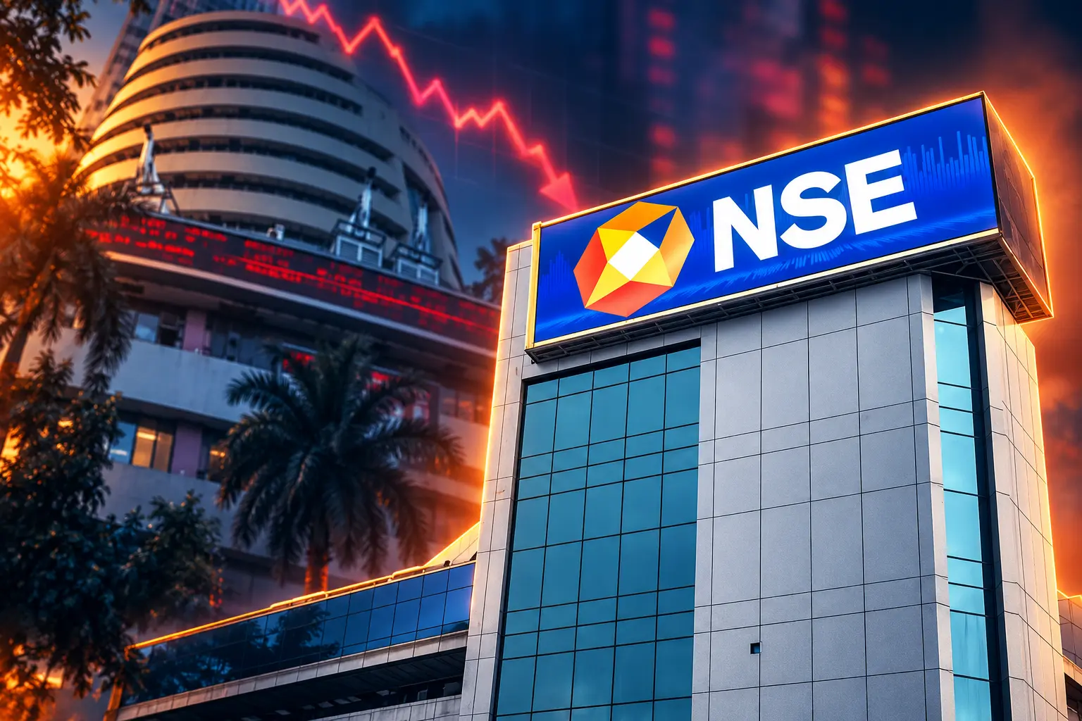 NSE lists on BSE after Nifty sixth weekly loss