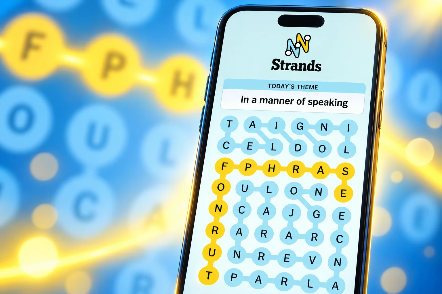 NYT Strands 953 answers turn of phrase