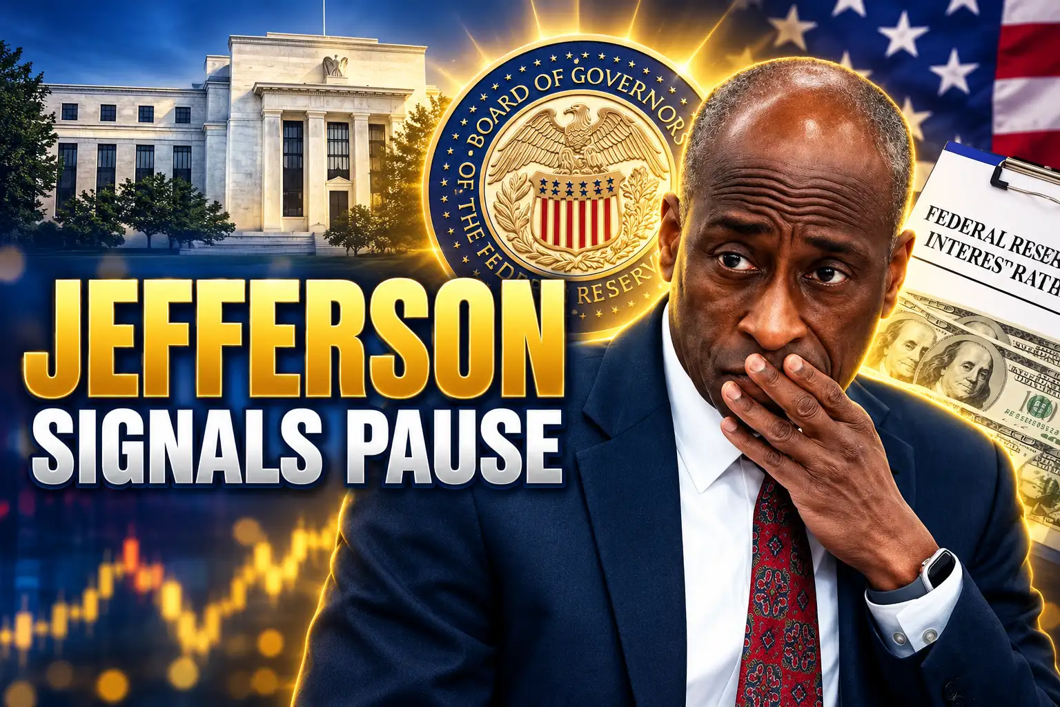 Philip Jefferson October Fed rate pause signal