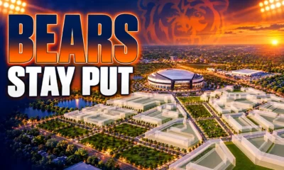 Pritzker veto session Chicago Bears stadium public ownership