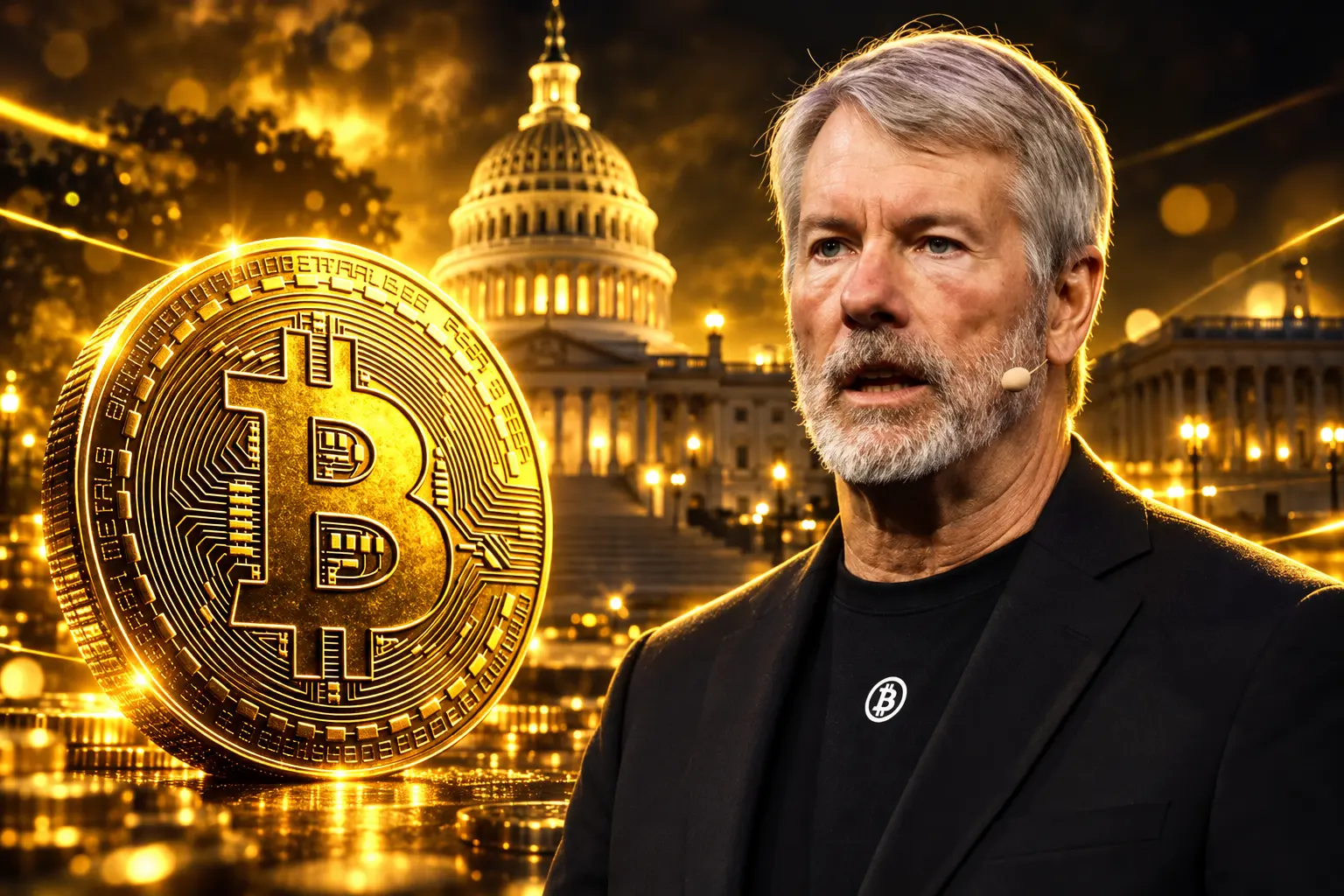 Saylor says CLARITY stall will feed Bitcoin