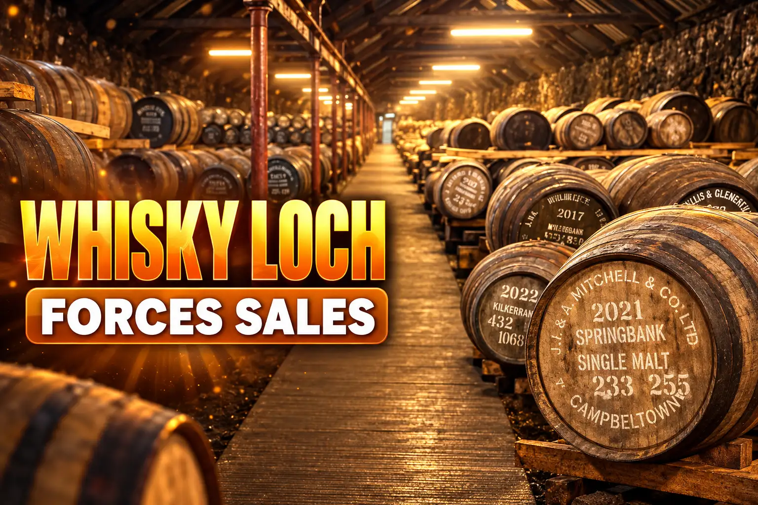 Scotch whisky glut 1.4 billion litres in Scotland