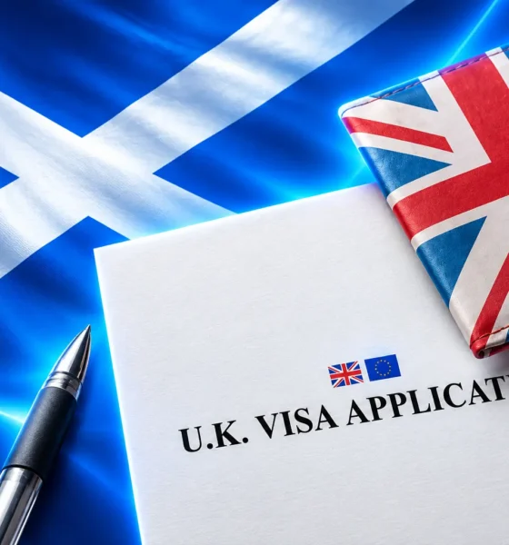 Scotland visa paper and £41,700 salary floor