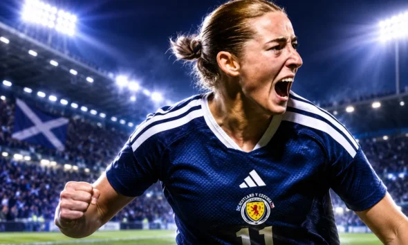 Scotland women beat Czechia World Cup play-off Paisley