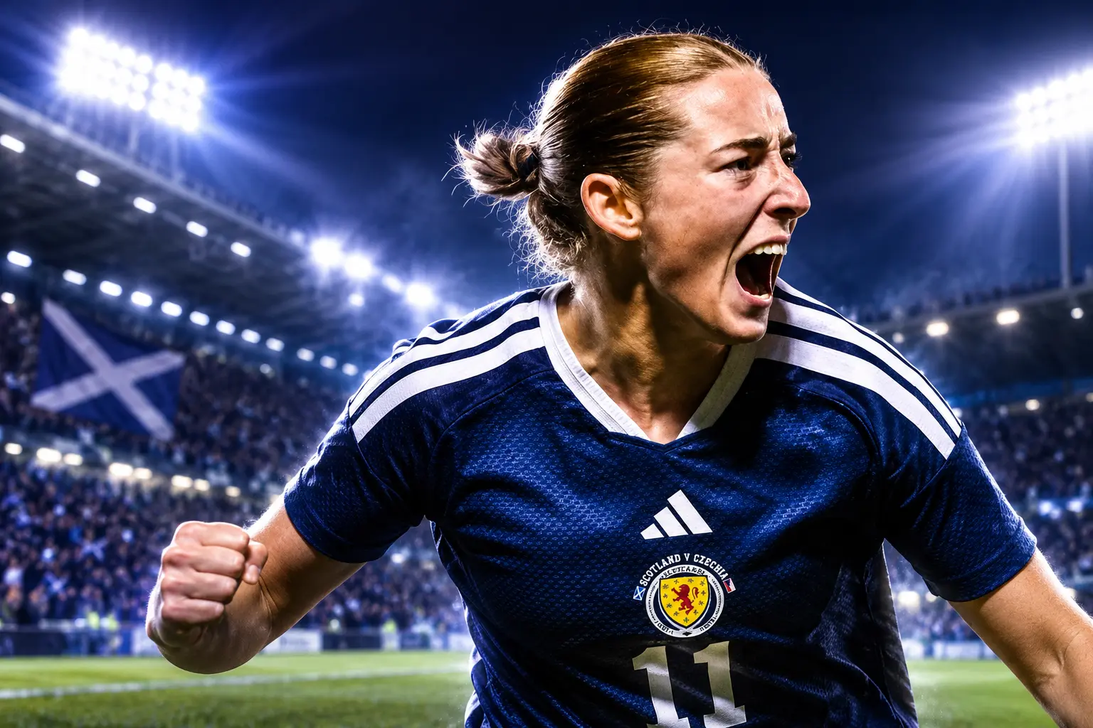 Scotland women beat Czechia World Cup play-off Paisley