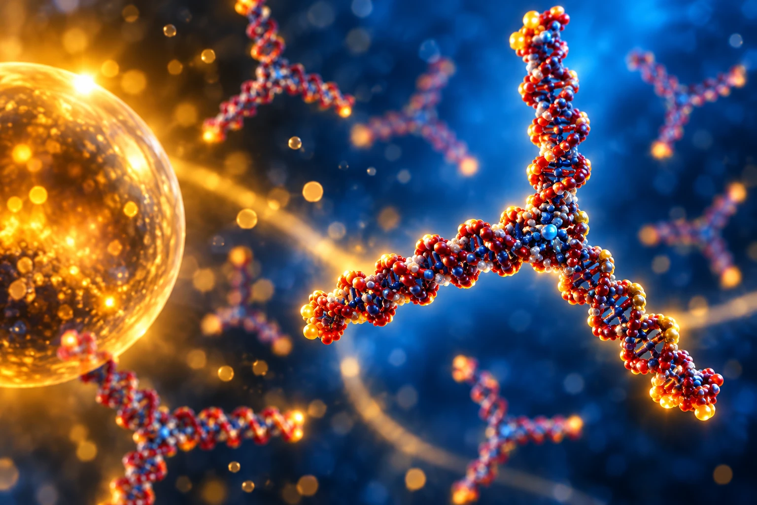 Sleiman DNA tiles chain length stars or spheres