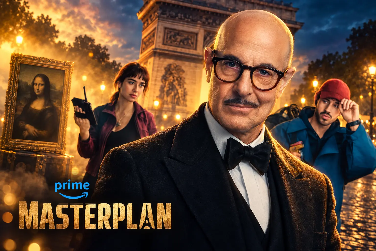 Stanley Tucci Masterplan Mona Lisa trailer October 16