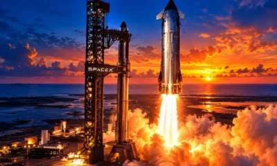 Starship Flight 14 first Earth orbit attempt Starbase