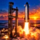 Starship Flight 14 first Earth orbit attempt Starbase