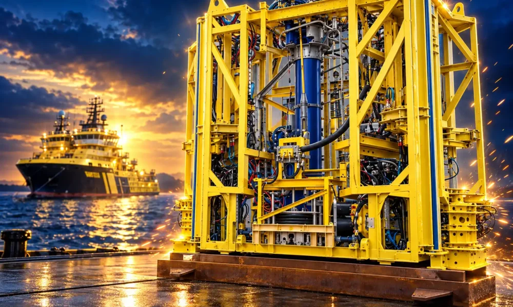 Subsea Micropiles Montrose factory floating-wind anchors