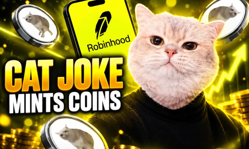 Super Cat 750% surge Robinhood Chain memecoin