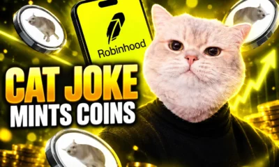Super Cat 750% surge Robinhood Chain memecoin