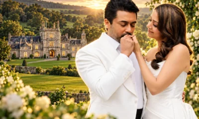 Suriya Jyotika vow renewal Blairquhan Castle Scotland