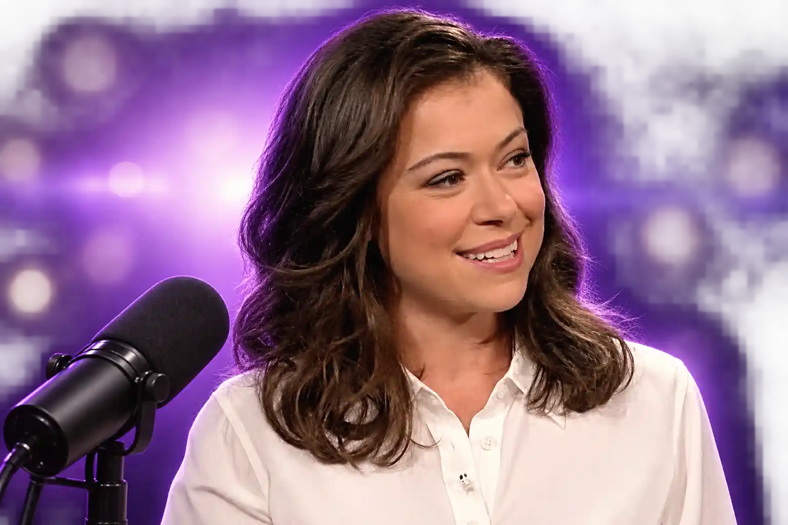 Tatiana Maslany calls Tom Selleck cowardly on Zeteo