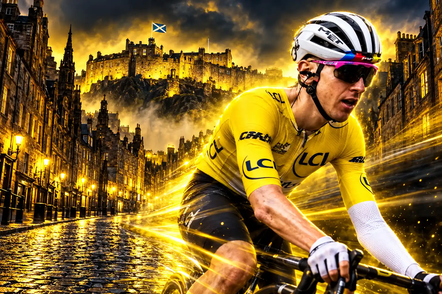 Tour de France 2027 Edinburgh Grand Depart route