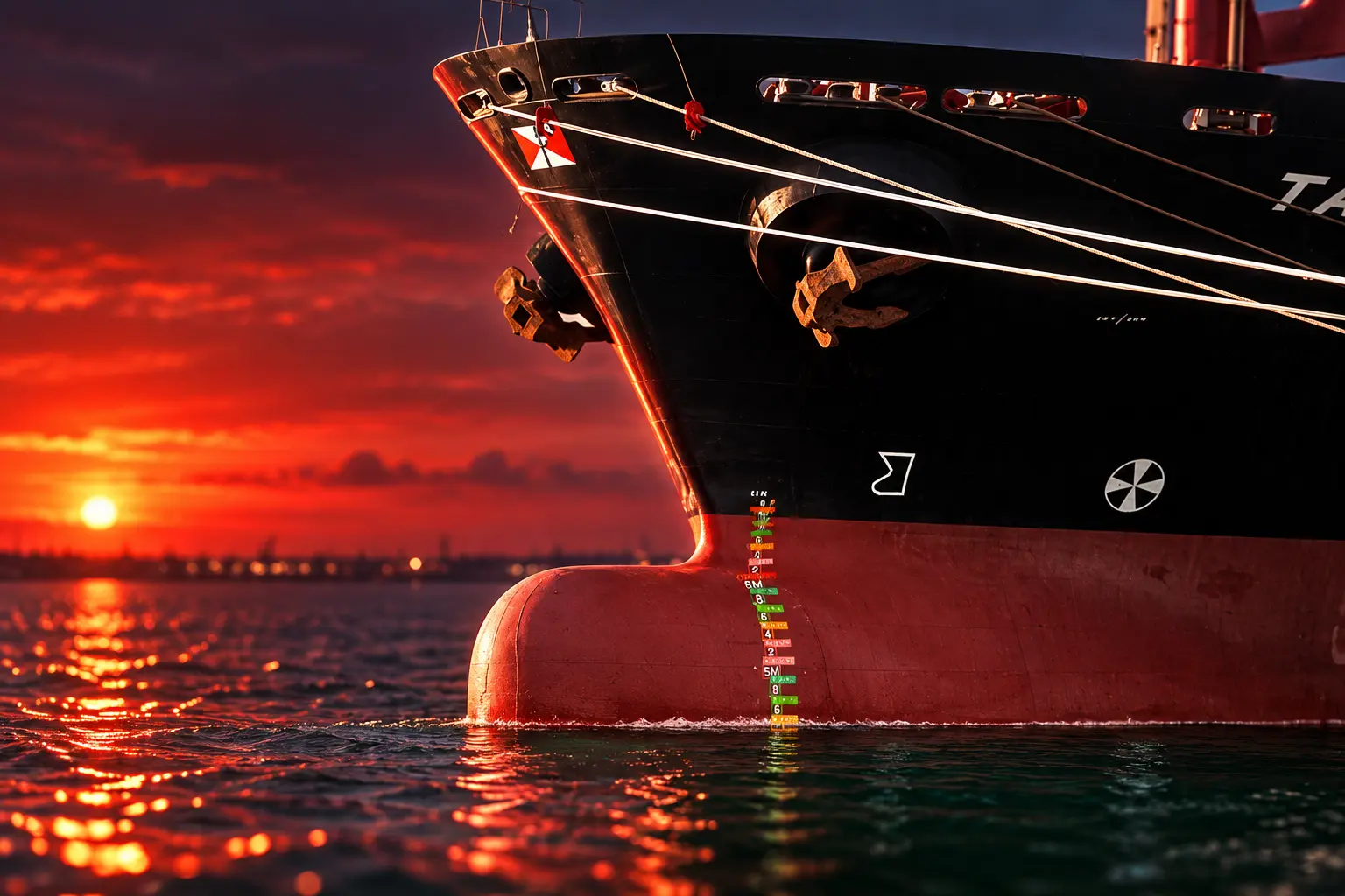 Tymor Marine DRFT MRKS hull draught survey