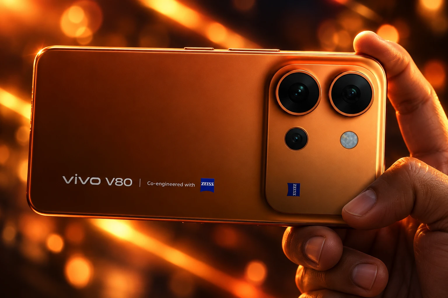 Vivo teases orange V80 after Cosmic Orange