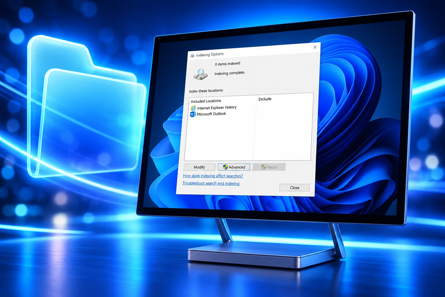 Windows 11 indexes most used folders automatically