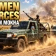 Yemen Mokha port recapture claim Houthis Red Sea